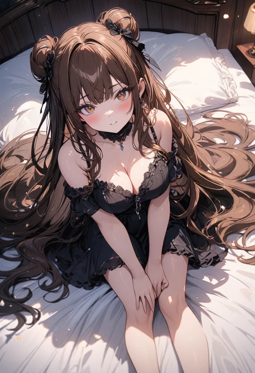 Very detailed、(8k, RAW Photos, highest quality, masterpiece:1.2), (Very detailed 8k wallpaper),shape、Professional Lighting,Sharp focus, Written boundary depth、
Browsing Caution、Clear Eyes、Perfect Anatomy、With a girl、blonde、、、(White lace panties:1.3)、15 years old、Sweater dress、Emphasize cleavage、(blush:1.5),、Lying on your back,、,、imminent kiss,Her plump thighs are in full view、、