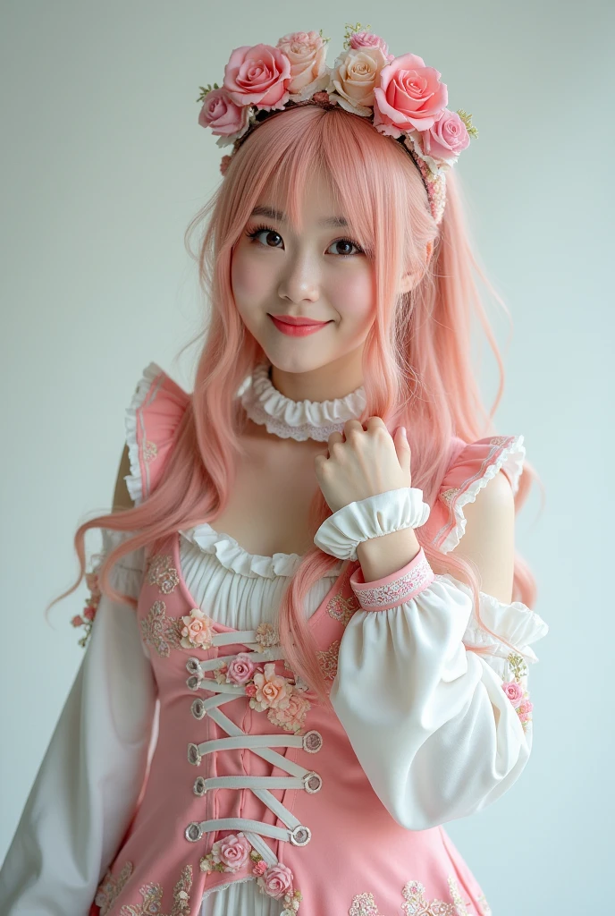 Cute woman in cosplay、whole body、Pose for the camera