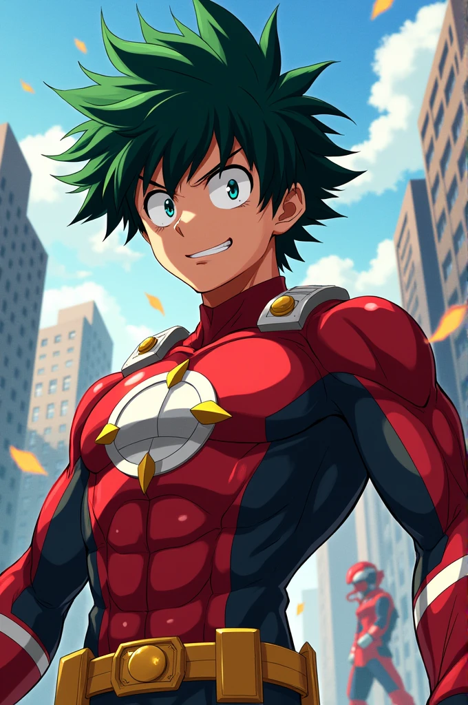 Image of midoriya from boku no hero