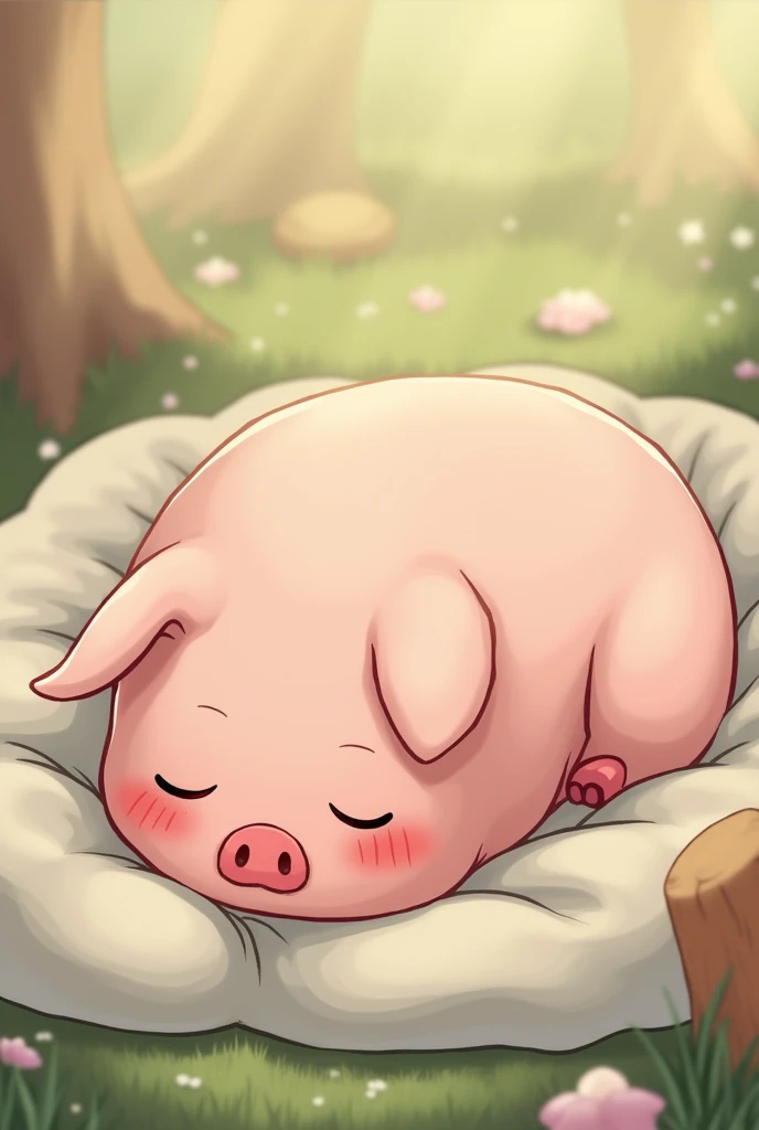 pig　yurukawa　nap　Cute