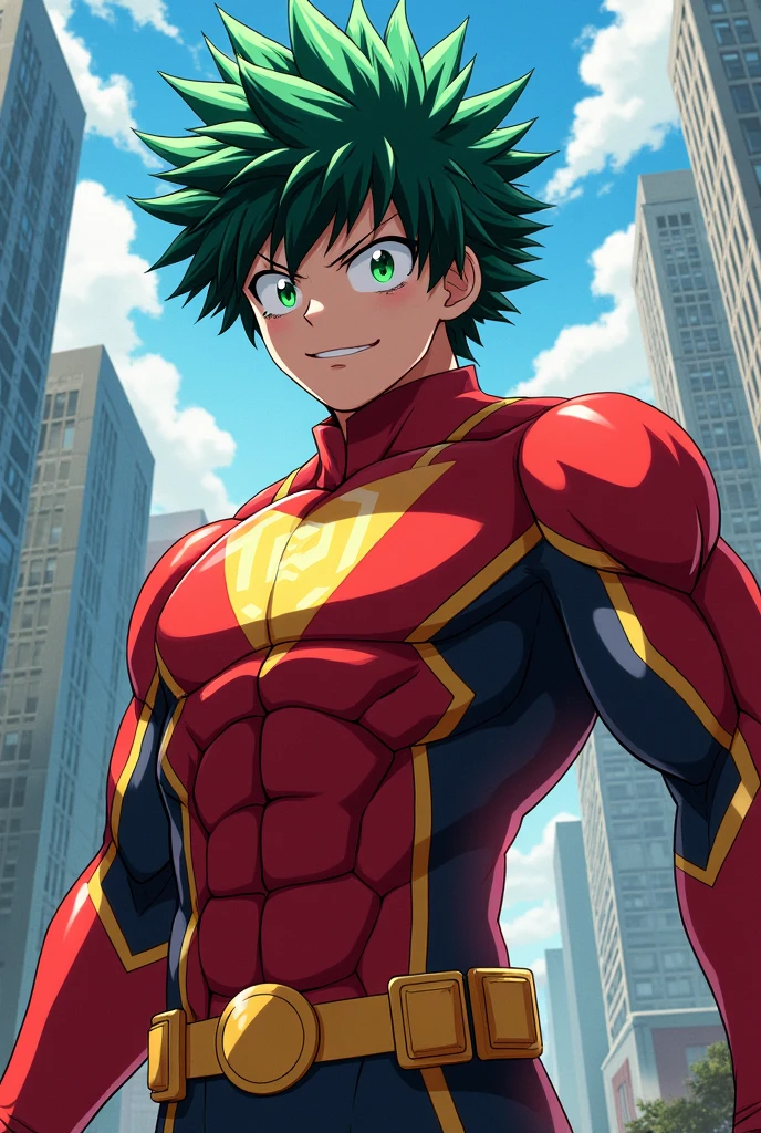 Image of midoriya from boku no hero