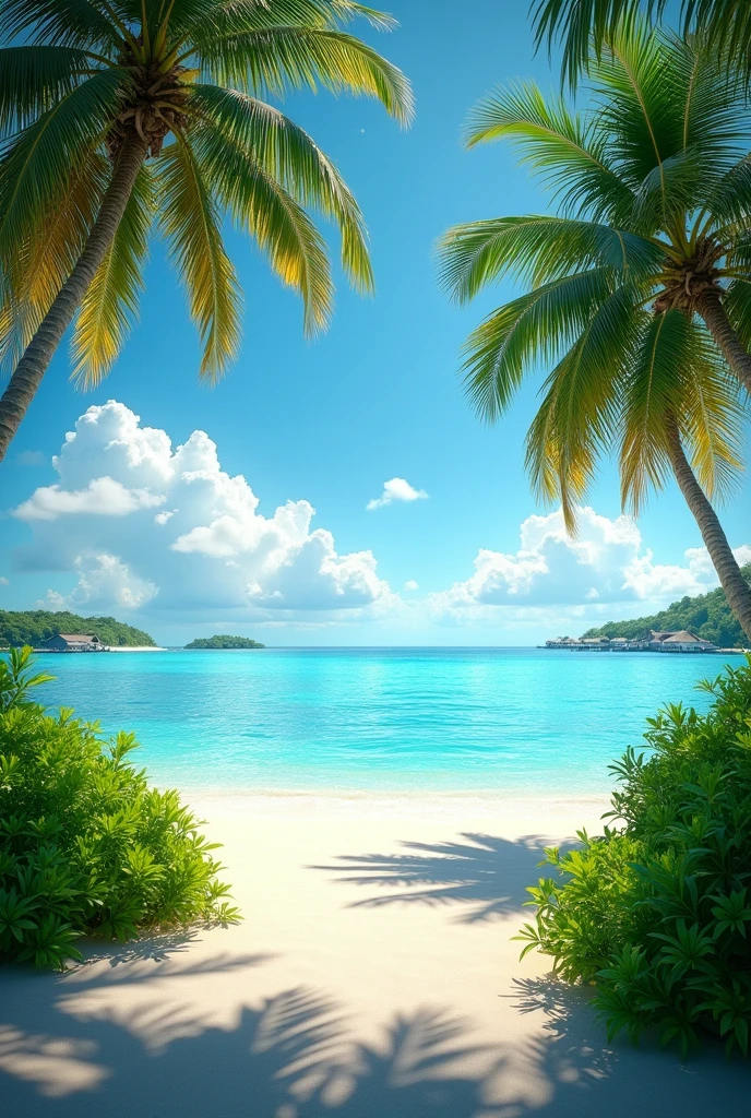 background maldive realistic