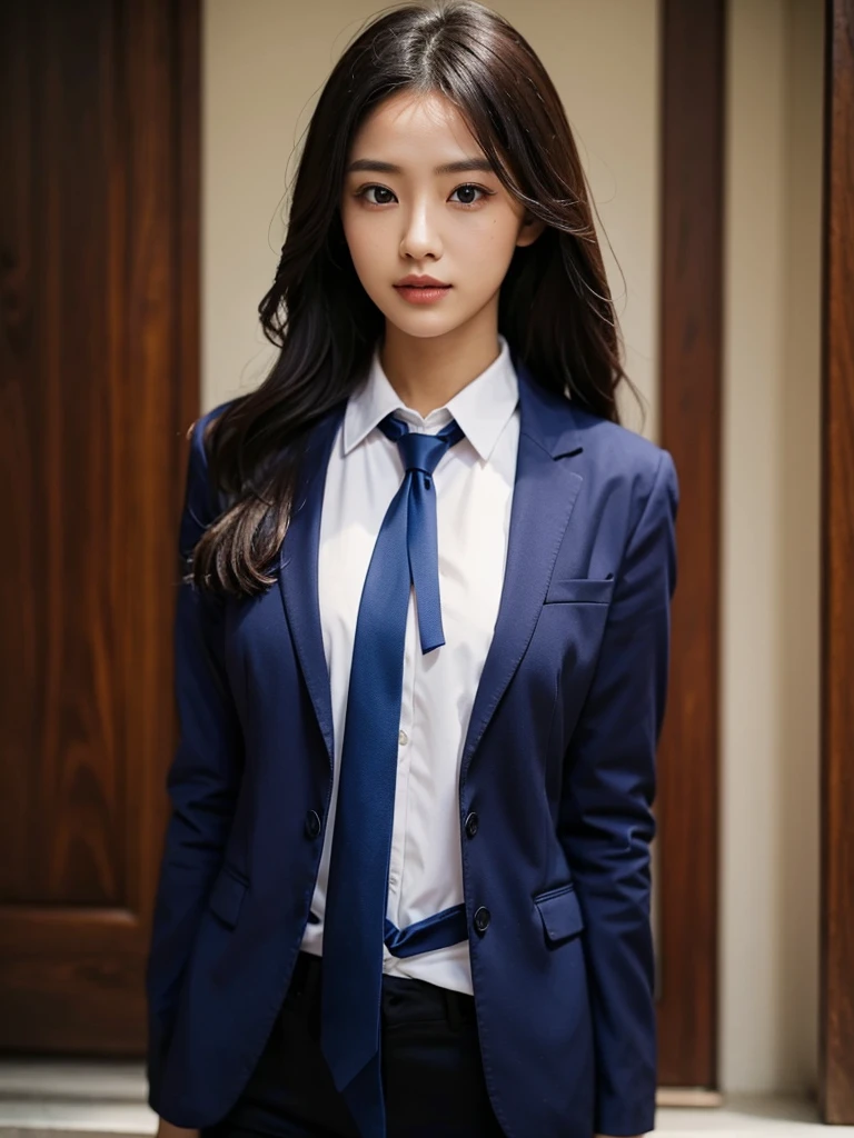 Beautiful woman , Tie one's hands and feet with rope, Symmetrical face, Even the eyes, Hands tied with rope, Feet together, Bright indoor environment, She is wearing a blue sleeveless dress that reveals her white panties, Sit on a chair, 20-year-old, Moderate, photoRealistic, (Highest quality,4K,8k,High resolution,masterpiece:1.2),Very detailed,(Realistic,photoRealistic,photo-Realistic:1.37),High resolution,超High resolution,Studio Lighting,Ultra-fine painting,Sharp focus,Physically Based Rendering,Very detailed説明,Professional,Vibrant colors,Bokeh,Portraiture