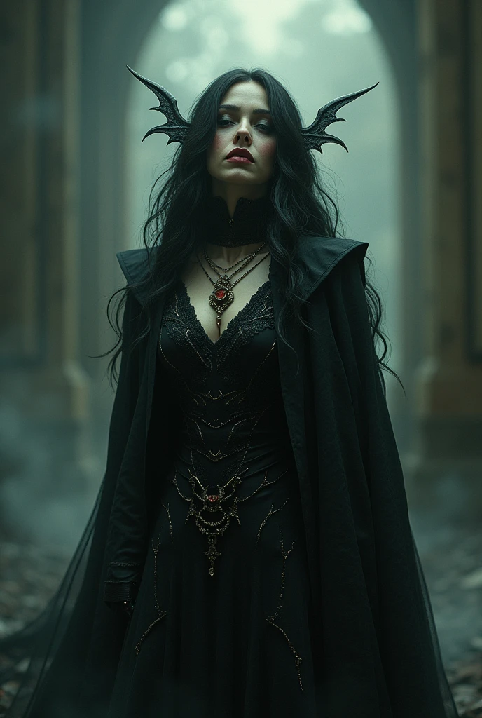 The evil saint。A wicked woman like the Virgin Mary。