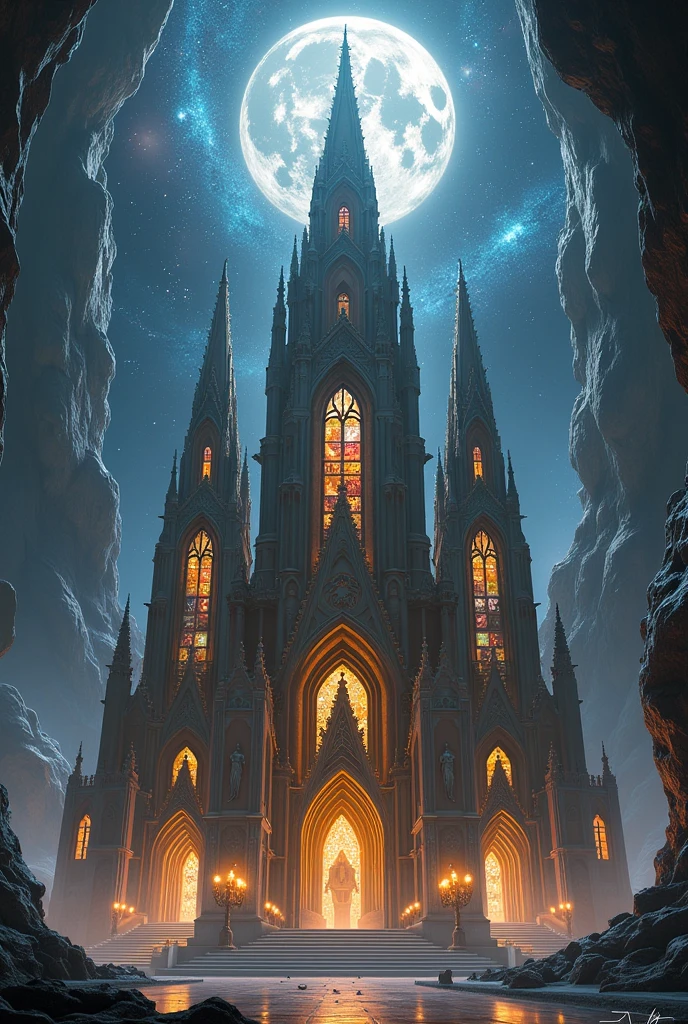Make the biggest church in the universe