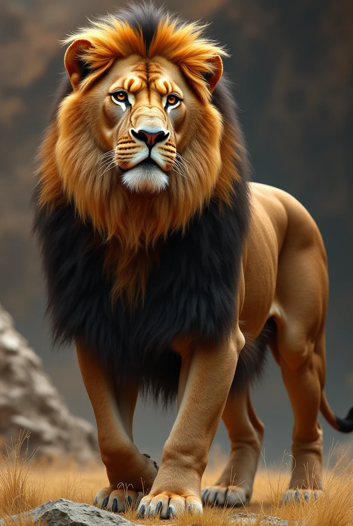 Handsome lion