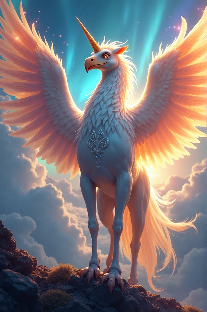 Aigle licorne phenix
