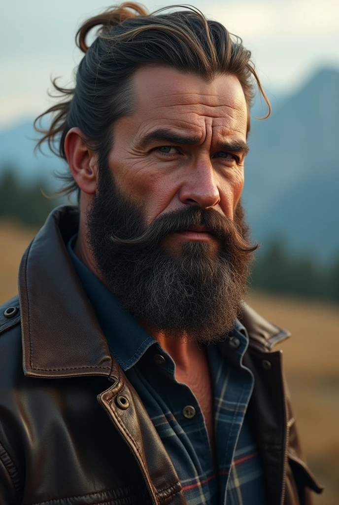 A man with beard