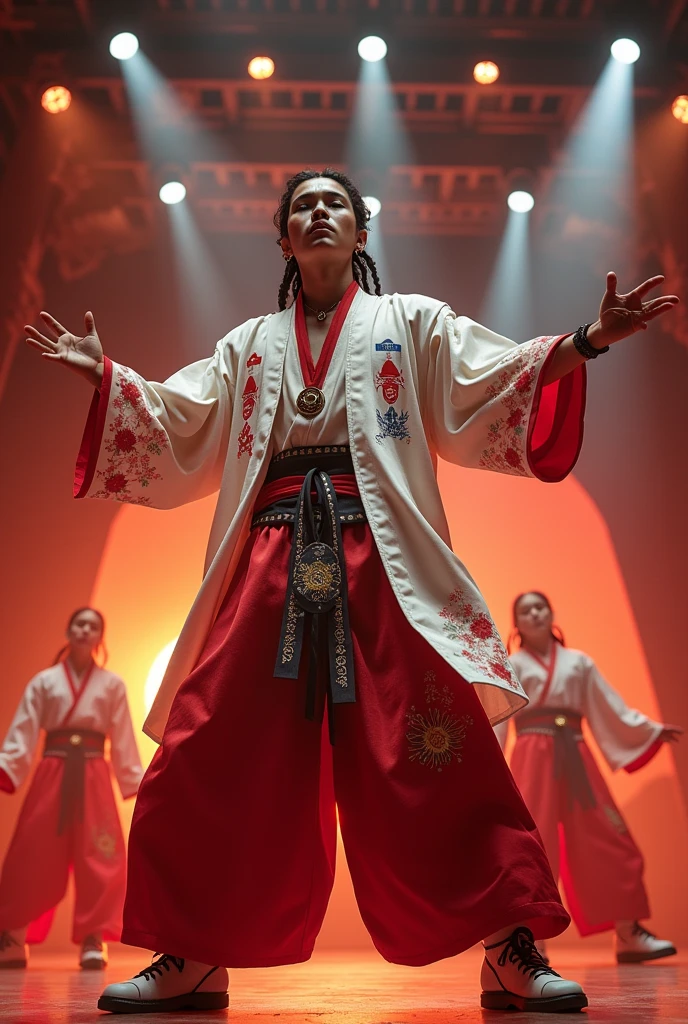 and rapper Rohff in Korean version