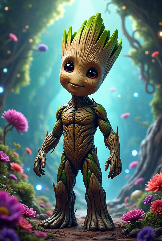 Groot colourfull picture