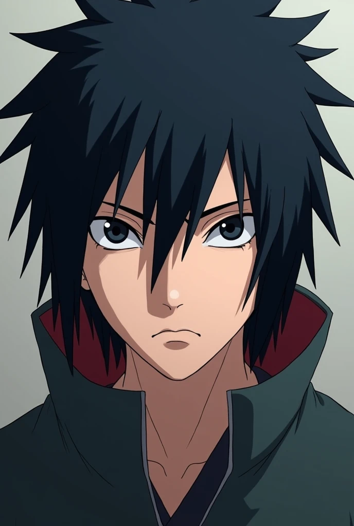 Frontal portrait Hyper focus, Sasuke uchiha super realistic, ultra realisitic, definition, 真实感, --at 6.0