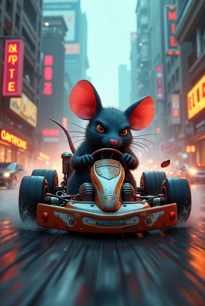 Rat racing kart