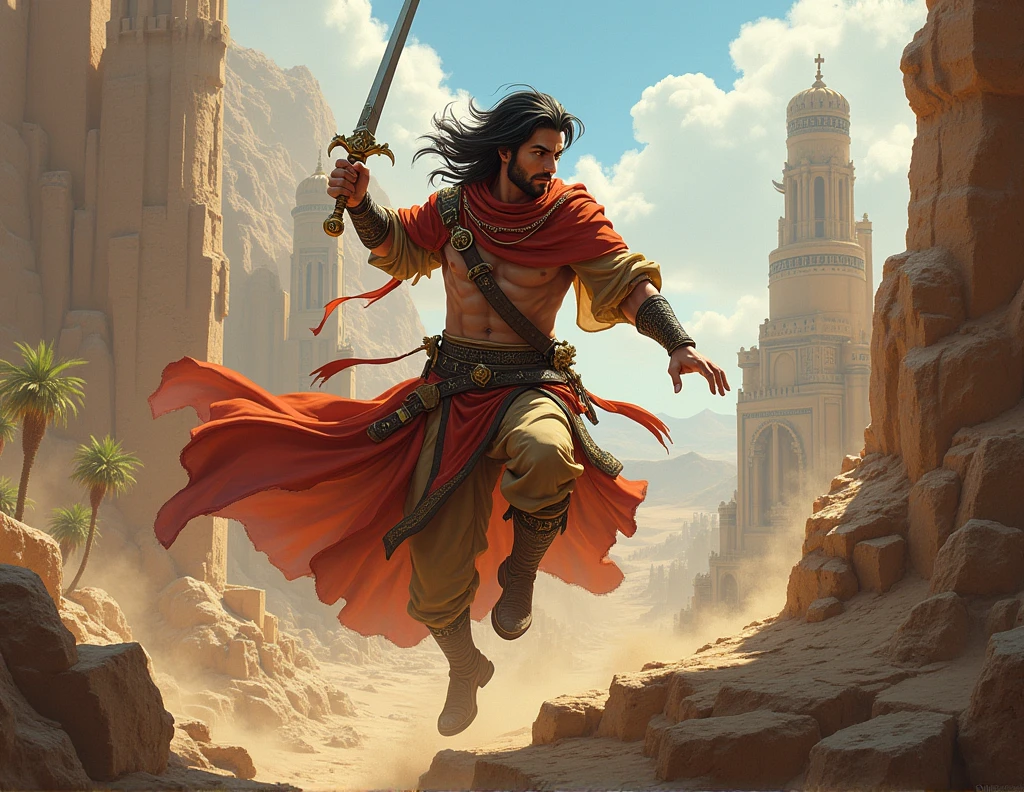draw prince of Persia