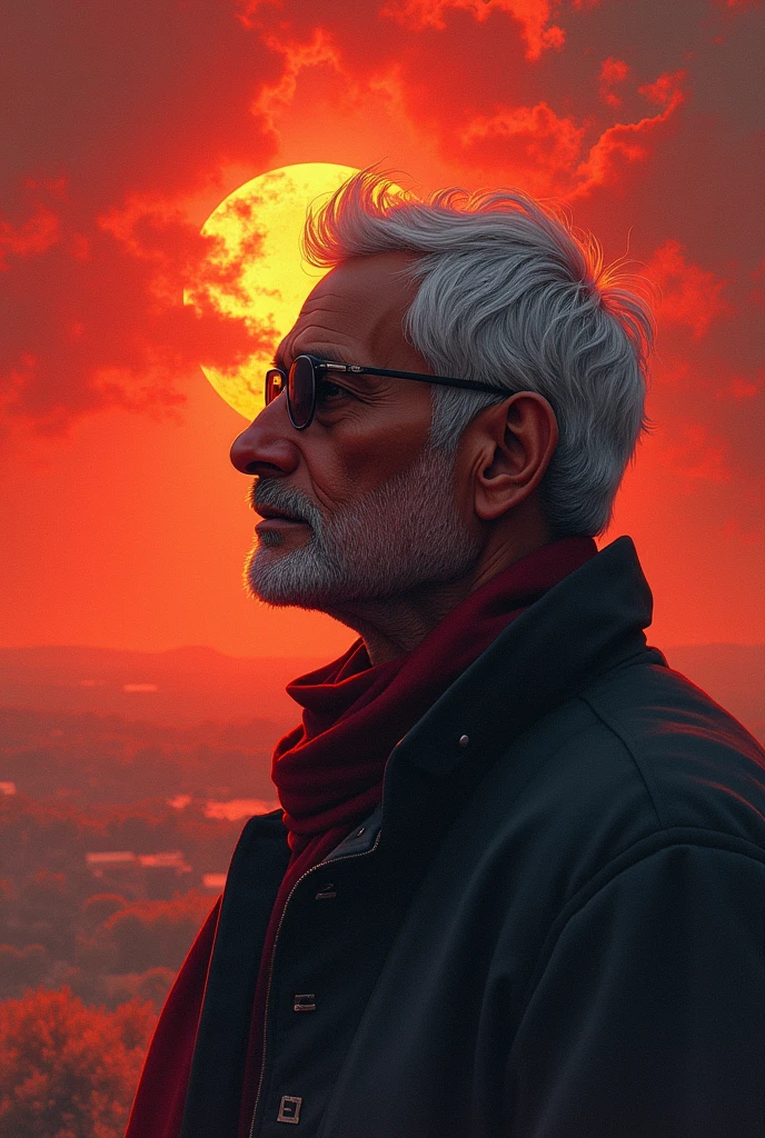 Imagine a cover page of book
titled: "Beyond the Red Horizon: The Revolutionary Life of Avinash"
Author: Md. Abid Khan