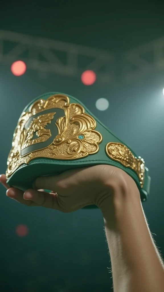 Fighting title in my hand
