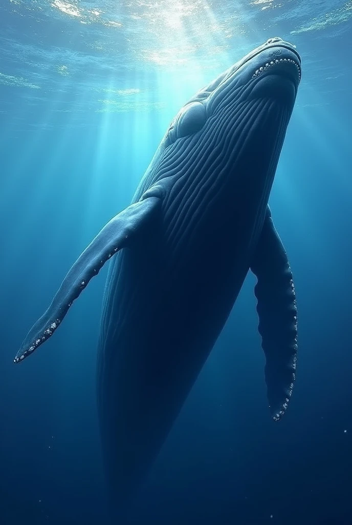 Blue Whale look like real