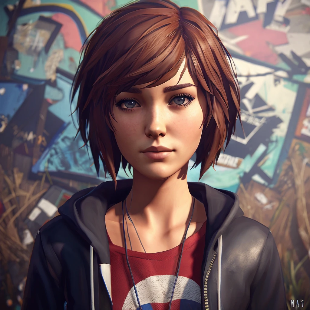 Make it life is strange portrait style 