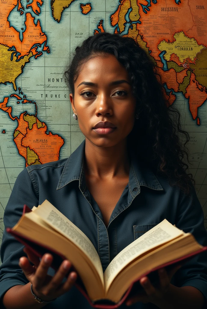 A profile image for a Documentary based Facebook page which Name is “LouD & CleaR”
Use some semble of Book,worldMap,Sports,war's