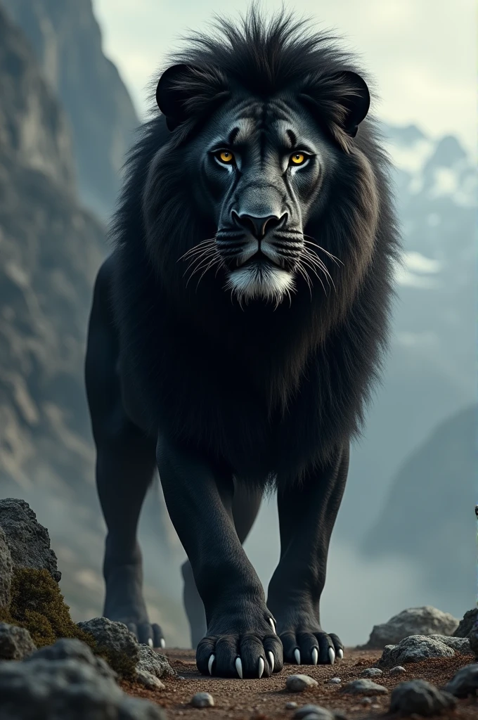 Black lion 