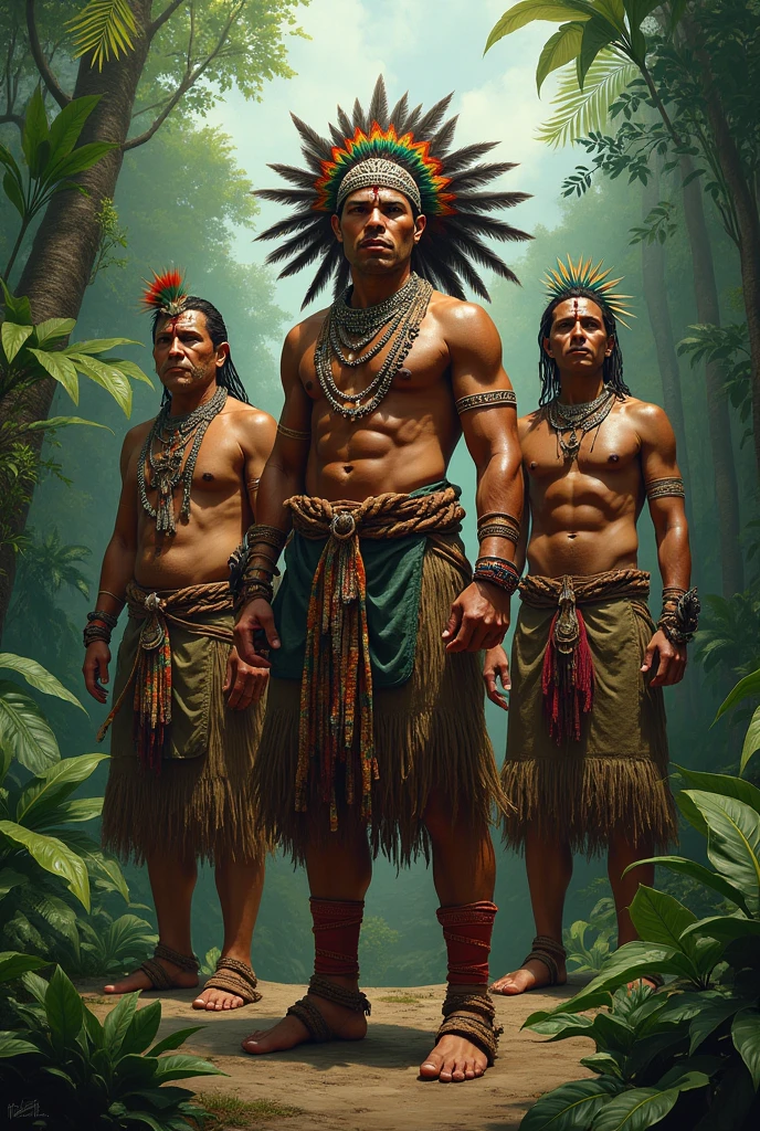 indigenous people dominating Brazil