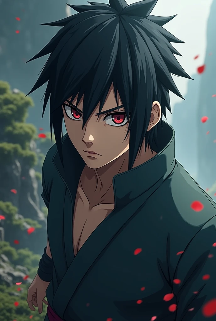 Frontal portrait Hyper focus, Sasuke uchiha realisitic, hiperrealisitics, realisitic, a body in the renatosphere, epic 3D realism, best in wlop, kan liu, daz3d, trends in CGsociety, estilo realisitic hiperdetalhado, completo cosplay, by Ric Nagualero, album, hyung tae kim, 8k, irreal engine 5, film composition, retratos realisitics hiperdetalhados, 3D game art, CG Society, Fantasyart, hd art of season, estética realisitic, cinematic lighting, border light, smooth light, border light de filme, fine glow, ultradetailed, 8k, uso realisitic de luz e cor, cinematic light, rendered in cinema4d 500–1000 AD -- ar 3:4- Niji 6