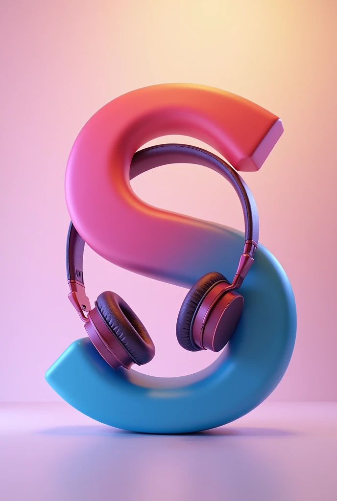 Shopee logo with headphone