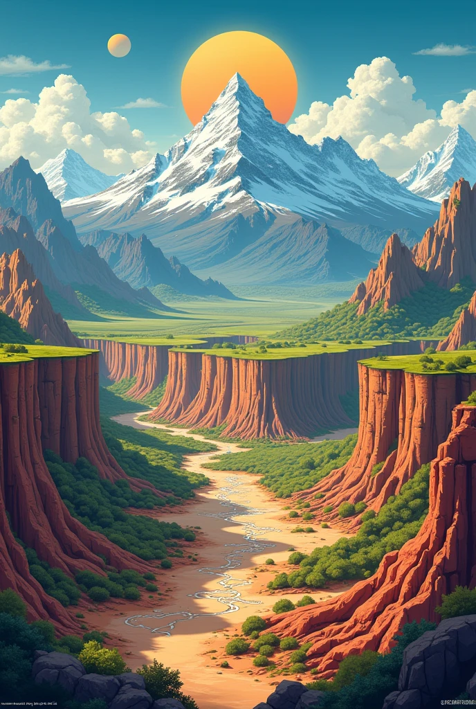 A poster on Geological topic