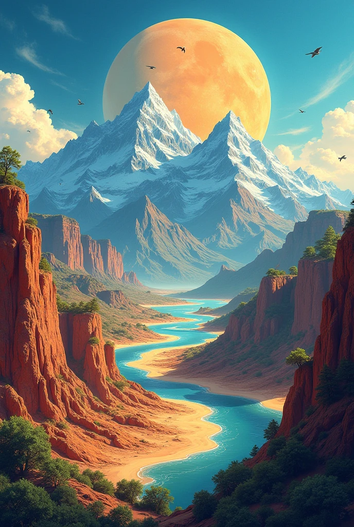 A poster on Geological topic
