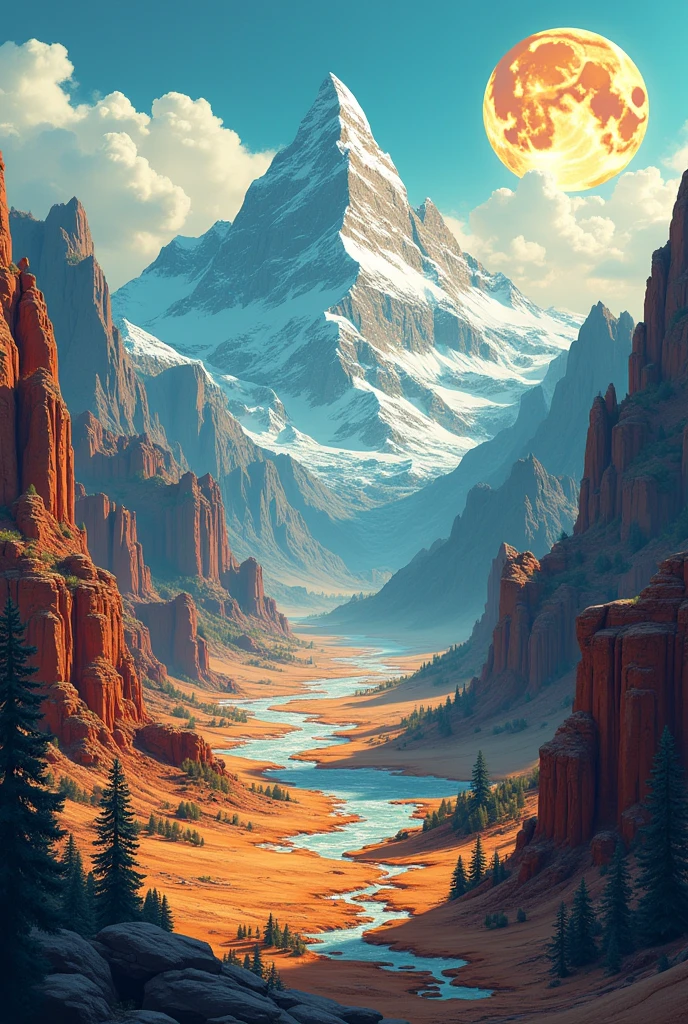 A poster on Geological topic