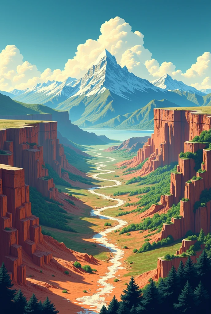 A poster on Geological topic