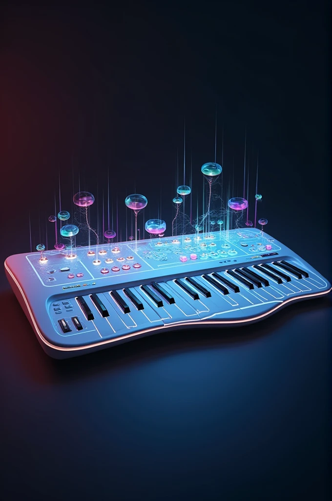 Create a musical keyboard that doesn't exist yet