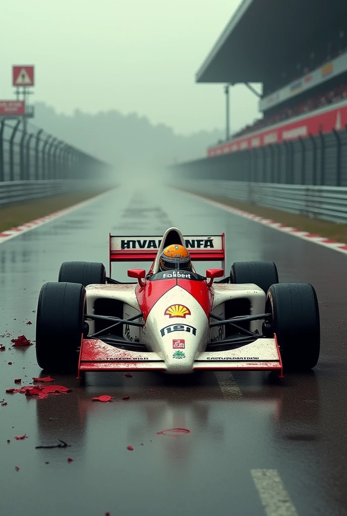Make Senna dead in his Formula 1 car in 1994