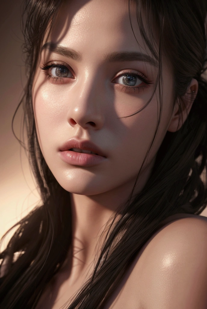 a rebellious girl, oversized clothes, detailed portrait, beautiful detailed eyes, beautiful detailed lips, extremely detailed face, long eyelashes, cinematic lighting, dramatic shadows, vibrant colors, moody atmosphere, digital painting, highly detailed, (best quality,4k,8k,highres,masterpiece:1.2),ultra-detailed,(realistic,photorealistic,photo-realistic:1.37)