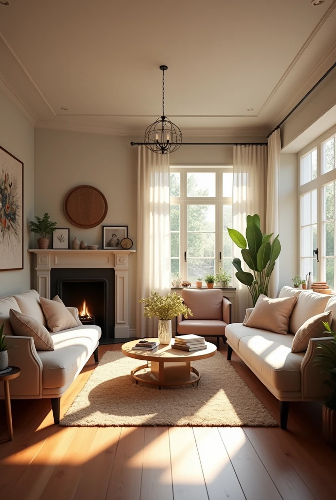 Living room from a normal angle