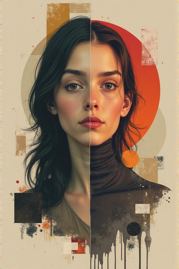 Create intertextual art from a real work of art, and place the artwork next to the work with intertextuality