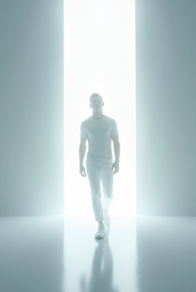 Then lead him into a room full of white light.