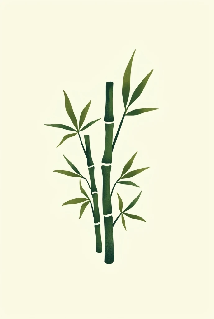 Bakery logo with bamboo
