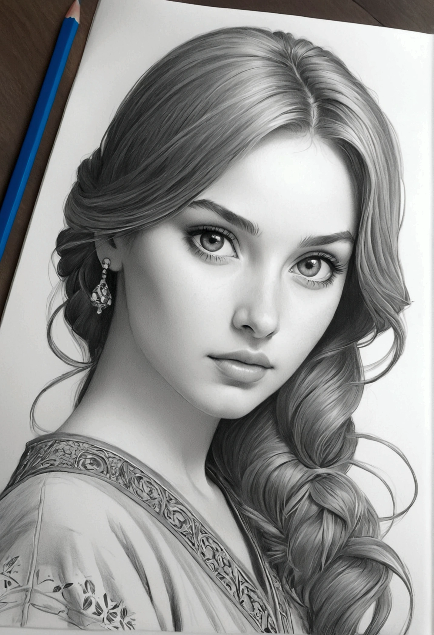 pencil sketch