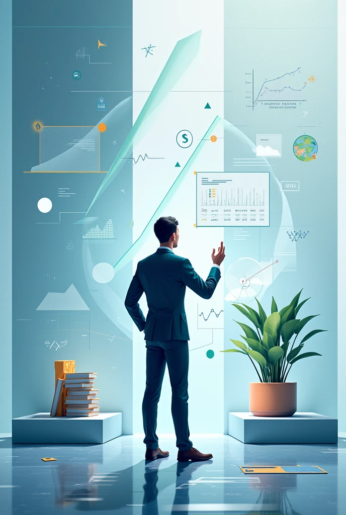 An image cover of a work about "Financial Mathematics" ou "Financial education"