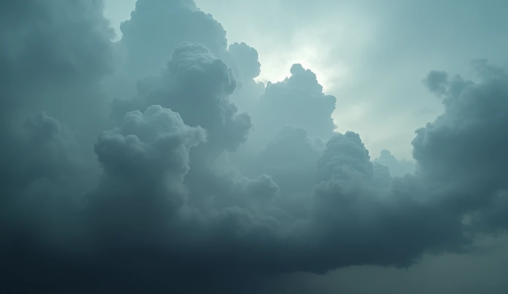 Clou the clouds, Rainy clouds in the sky,