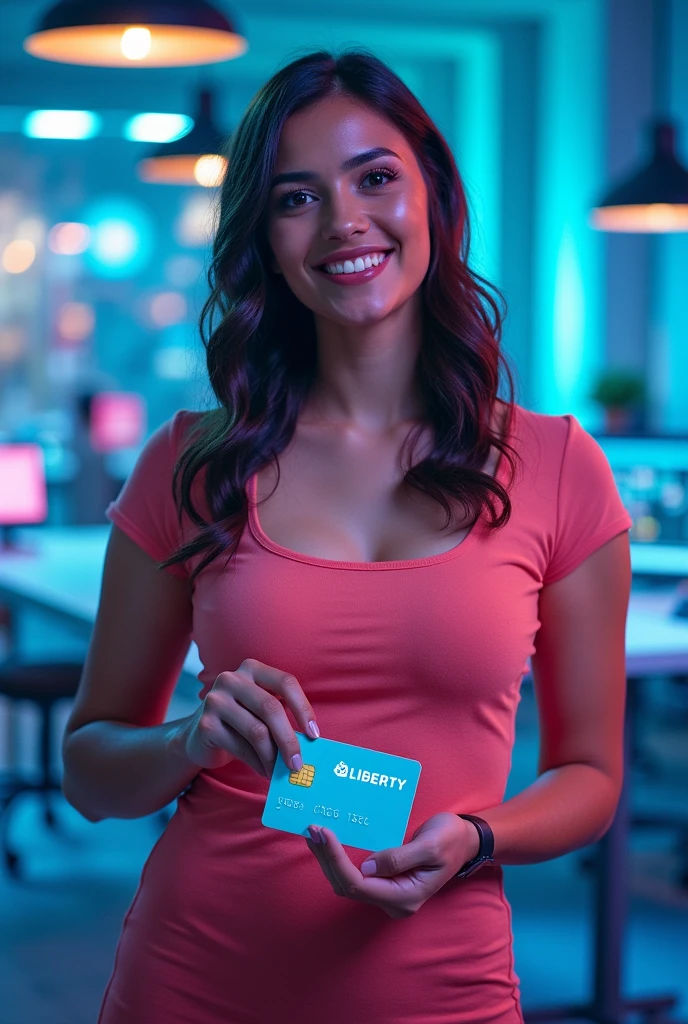 Text image promoting the sale of a Liberty prepaid line for 2000 colones in Spanish