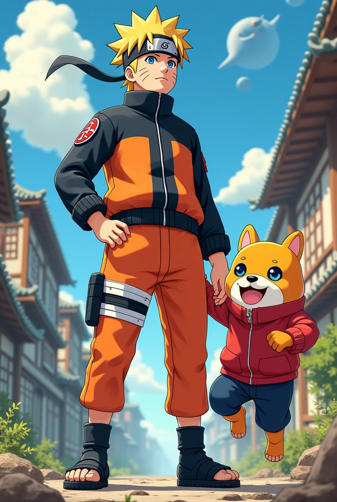 Naruto with sninchan