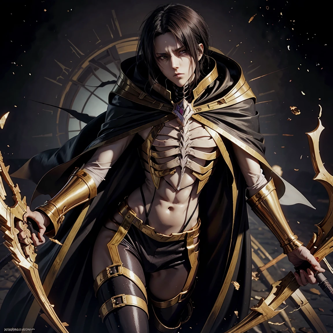 A fusion of Levi and Ainz,unique fusion