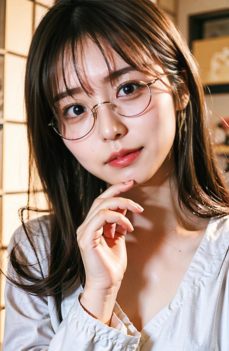 Wearing loungewear、Have patience、Endure the pain、Open your mouth、 薄くて大きな丸いWear glassesいる, Wear glasses, Choi Hong-hwa, Park Jimin, 小さな丸いWear glassesいる, Jaeyoung Nam, Lee Ji-eun, Lee Ji-eun, 8k selfie, sakimichan, Wear glasses, Shin Min-jung, 丸いWear glassesいる