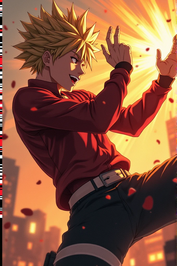 Bakugo katsuki jerking off