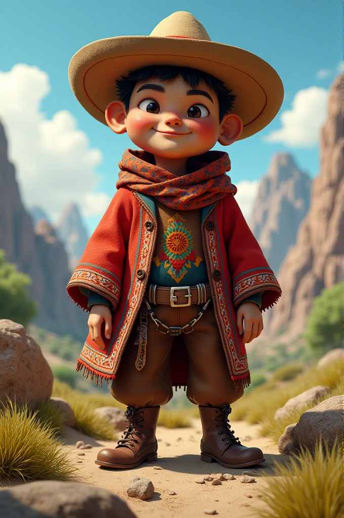 Willy Konka Jonie Deep in Chilean Huaso clothing