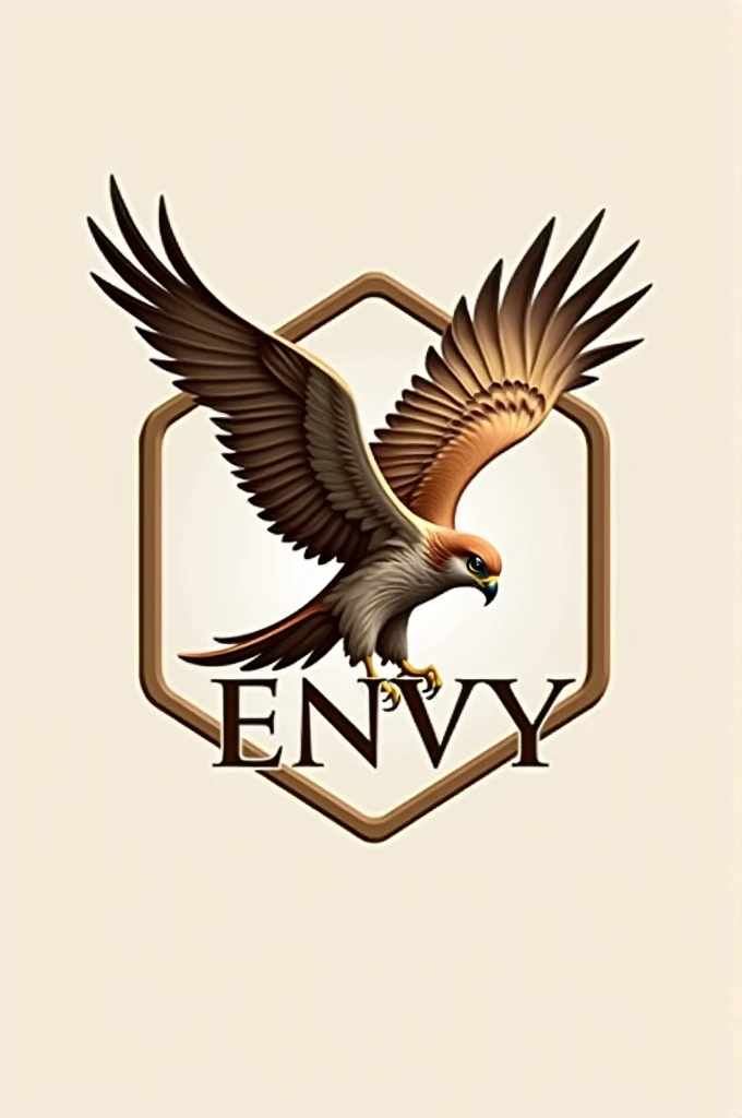 Create a logo for a furniture store called Envy and use an animal like The Falcon The furniture store makes carved furniture
