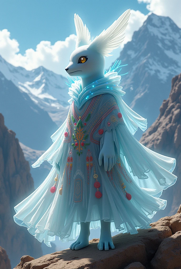 Ghost Pokémon dressed as Aymara.
