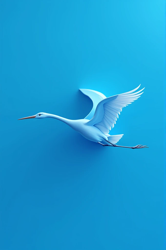 Make a logo of the letters TMG that alludes to a crane in blue