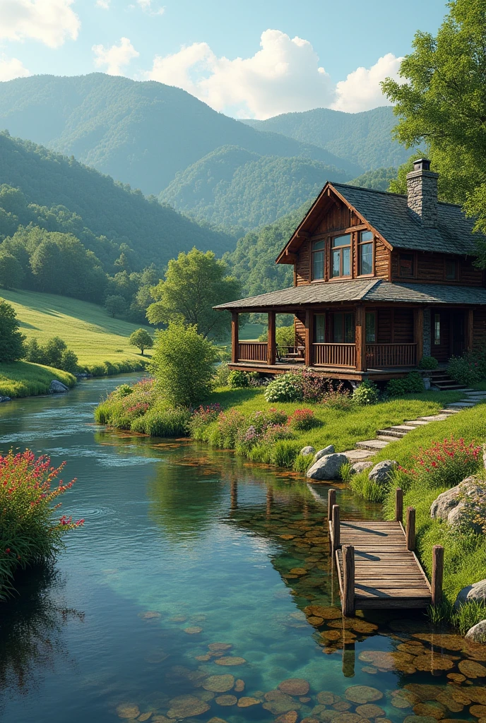 Twin river house Tennessee